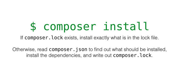 composer install